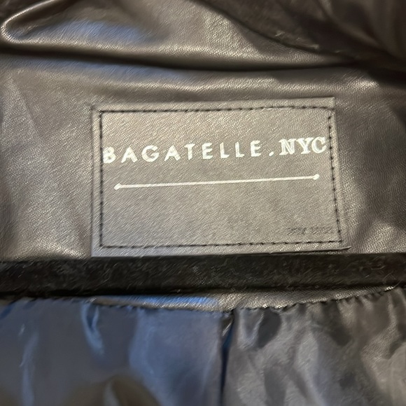 Bagatelle NYC vegan leather puffer coat - Picture 2 of 7